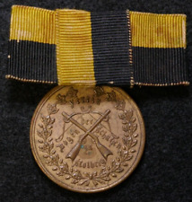 1832 German Hunting Award Medal Shooting Club Stolberg Original picture