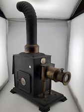 Rare Large Antique 1800's Ernst Plank Germany Tin Magic Lantern Projector Box. picture