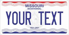 Missouri 2021 Plate Personalized Custom Car Bike Motorcycle Moped Key Tag picture