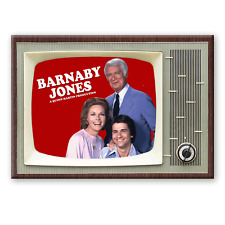 BARNABY JONES TV Show Retro TV 3.5 inches x 2.5 inches FRIDGE MAGNET picture