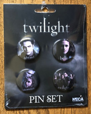 NECA Twilight Saga 4 Pin Set Edward Bella  New In Package picture