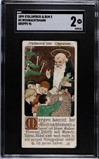 1899 Stollwerck Santa Claus German Trade Card SGC 2 (Album 3) picture