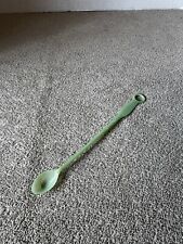 Tupperware Iced Tea Cocktail Spoon Swizzle Stick #181 Green picture
