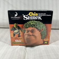NEW Shrek Chia Pet 2007 Decorative Ceramic Planter DreamWorks Sealed NOS M1 picture
