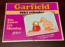 Vintage 1983 Garfield Calendar picture