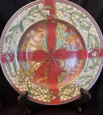 ROSENTHAL VERSACE Christmas Magic 2003 Plate. Pre-owned In Very Good Condition. picture