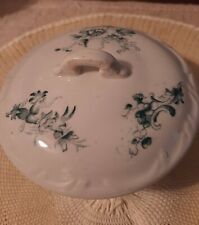 Vintage Dale And Davis Covered Soap Dish - Evergreen Floral picture