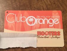 HOOTERS Hotel & Casino Las Vegas (Closed, Now OYO) Club Orange Slot Club Card picture