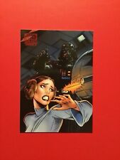 2010 Topps Star Wars Galaxy 5: Lost Galaxy #5 - Behind Death Star Doors - NM picture