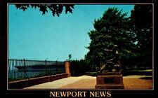 Statue Collis P Huntington Newport News Virginia Postcard picture