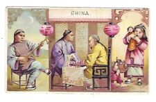 c1890 Victorian Trade Card Arbuckle Bros. Coffee, China picture