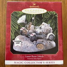 1999 Hallmark Keepsake Ornament Journeys Into Space Lighted LUNAR ROVER VEHICLE picture