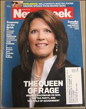 8/15/2011 Newsweek Magazine Michelle Bachman The Tea Party picture