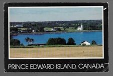 Prince Edward Island Canada 1987 Postcard View of Island picture