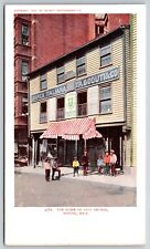 Boston Massachusetts~Paul Reveres Old Home~Detroit Pub Co~c1905 Postcard picture