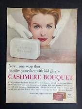 Vintage 1959 Cashmere Bouquet Soap Print Ad picture
