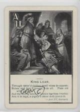 1901 Cincinnati Game of Shakespeare King Lear King Lear #A11 0w6 picture