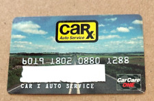 VINTAGE CAR X AUTO SERVICE REPAIR CAR CARE ONE CREDIT CARD picture