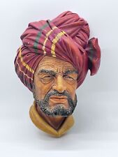 Vintage Bossons Abdhul the Arabian Chalkware Head 1950-60s Made In England picture