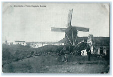 c1910 Wind-Mills Ponta Delgada Sao Miguel Azores Portugal Antique Postcard picture
