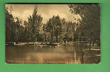 c. 1915 ANTIQUE POSTCARD - SCENE IN ZAPP'S PARK - FRESNO CALIFORNIA UNPOSTED picture
