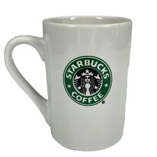 2008 Starbucks The Siren Mermaid Logo 10 fl oz Green White Tea Coffee Mug Cup picture