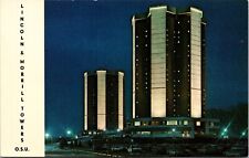 Columbus, Ohio OH Lincoln Morrill Towers, Olentangy River Vintage Postcard PC24 picture