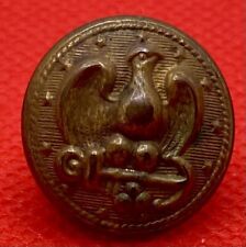 Original Vintage ~ Early Eagle ~ Brass Button 🧵#046 picture