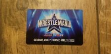 2022 OFFICIAL WWE WRESTLEMANIA HOST HOTEL ROOM KEY Only Issued to Wrestlers  picture