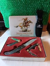 Winchester 2005 Limited Edition Set of Three Knives in Tin picture