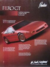 1988 Pontiac Fiero Ad picture