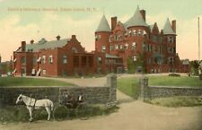 circa 1910 Staten Island NY postcard, Smith's Infirmary Hospital picture