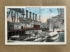 Postcard Bremerton WA Washington Navy Ship Yard Dock Vintage PC picture