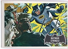 Batman Strikes Black Bat card 12 1966 Topps picture
