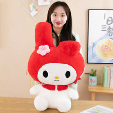 Large Cartoon My Melody Plush Doll Long Pillow Stuffed Toy Cushion Birthday Gift picture