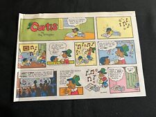 #TH01 CURTIS by Ray Billingsley Sunday Tabloid Half Page Strip April 7, 1991 picture
