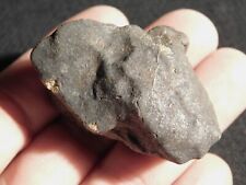 New Fall Stony Meteorite with DEEP Regmaglypts and DARK Fusion Crust 68.1gr picture