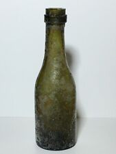 19th century Antique Wine Bottle.Glass. Very small bottle 5,19 in. picture
