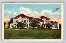 Annapolis MD-Maryland, Marine Barracks, US Naval Academy, Vintage Postcard picture