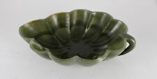Natural Green Agate Carved Leaf 1665 Ct Big Gemstone Bowl For Home Decor picture