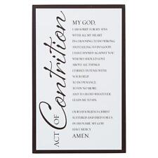 Prayer Plaque Act Of Contrition Pack of 6 Size 6 in H A Sign of the Times picture