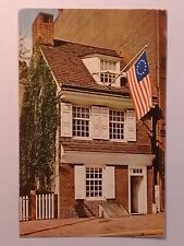 Betsy Ross House Birthplace Of Old Glory Philadelphia Posted 1958 Postcard picture
