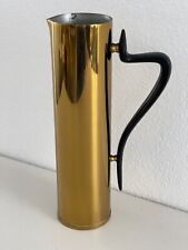 VTG MCM Gorham Giftware Slim Cocktail Pitcher by Donald Colflesh Rare Gold Color picture