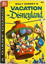 DELL Disney VACTION In DISNEYLAND 1958 One-shot NM- High-grade picture