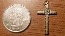 Antique 12K Gold Filled Christian Cross #2 picture
