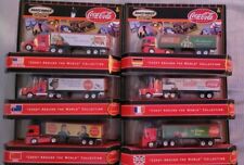 Matchbox Collectibles Coca Cola Around The World Collection Semi Truck Lot Of 6 picture