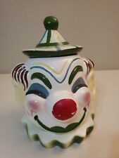 1942 Vintage Clown Cookie Jar by Sierra Vista Pottery picture