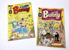 BUNNY #9 Harvey Comics 1969 Giant, Queen of the In-Crowd Teen, + #14 Free |READ picture