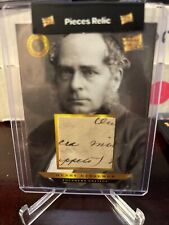2023 Pieces Of The Past Founders Henry Bessemer Hand Written Relic Inventor B picture