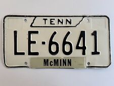 1966 Tennessee License Plate Natural (no stickers) McMinn County picture